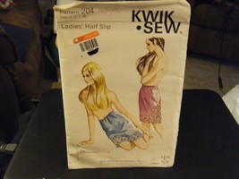 Kwik Sew 204 Ladie&#39;s Half Slip Pattern - Size S/M/L/XL - $7.77