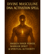 Divine Masculine DNA Activation Awaken Inner Power, Warrior Spirit Ritual - $118.80