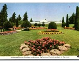 Duncan Gardens Spokane Washington WA Chrome Postcard V18 - £1.51 GBP