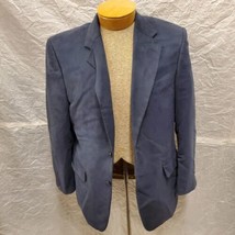 SupraSuede Bernhard Altmann Couture Men&#39;s 100% Polyester Navy Jacket - £62.37 GBP
