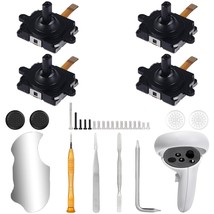 4 Pack Joystick Replacement For Oculus Quest 2 Controller, Joystick Anal... - $35.99