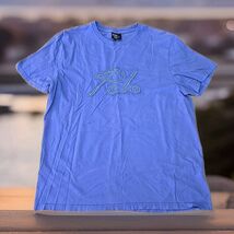 Polo Ralph Lauren Vtg Y2K Script Logo T-Shirt Womans Sz Large Preppy Skater - $24.75