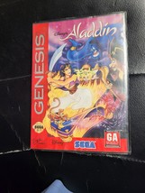 Sega Genesis Disney&#39;s Aladdin Complete / NICE - £11.67 GBP