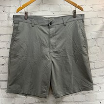 Great Northwest Shorts Gray Mens Sz 38 Golf Chino Nylon Poly Blend - $9.89