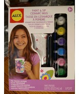 Alex Craft Paint and Sip Ceramic Mug Kids Art and Craft Activity - £8.69 GBP