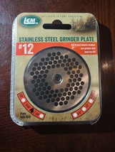 LEM Stainless Steel Grinder Plate #12 3/16&quot; - $49.38