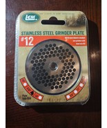 LEM Stainless Steel Grinder Plate #12 3/16&quot; - $67.32 CAD