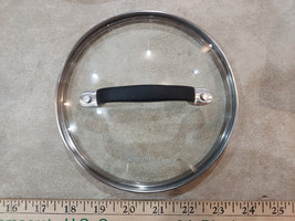 23AA97 SIMPLY CALPHALON GLASS LID: FOR 5-3/4&quot; ID PAN, VERY GOOD CONDITION - $5.84