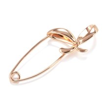 New 585 Rose Gold Women Brooch Fashion Wedding Jewelry Unique Creative Hollow Me - £7.24 GBP