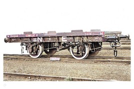 ptc8227 - 12 Tons Van, NE N 150692 Conflat V Railway Carriage - print 6x4 - $2.95