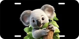 Koala Bear Baby Australia Sleeping Personalize Aluminum Metal License Plate 52 - $12.86+