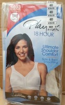 Playtex Natural Beige 18Hr Ultimate Shoulder Comfort Wire-Free Bra Size ... - £15.01 GBP