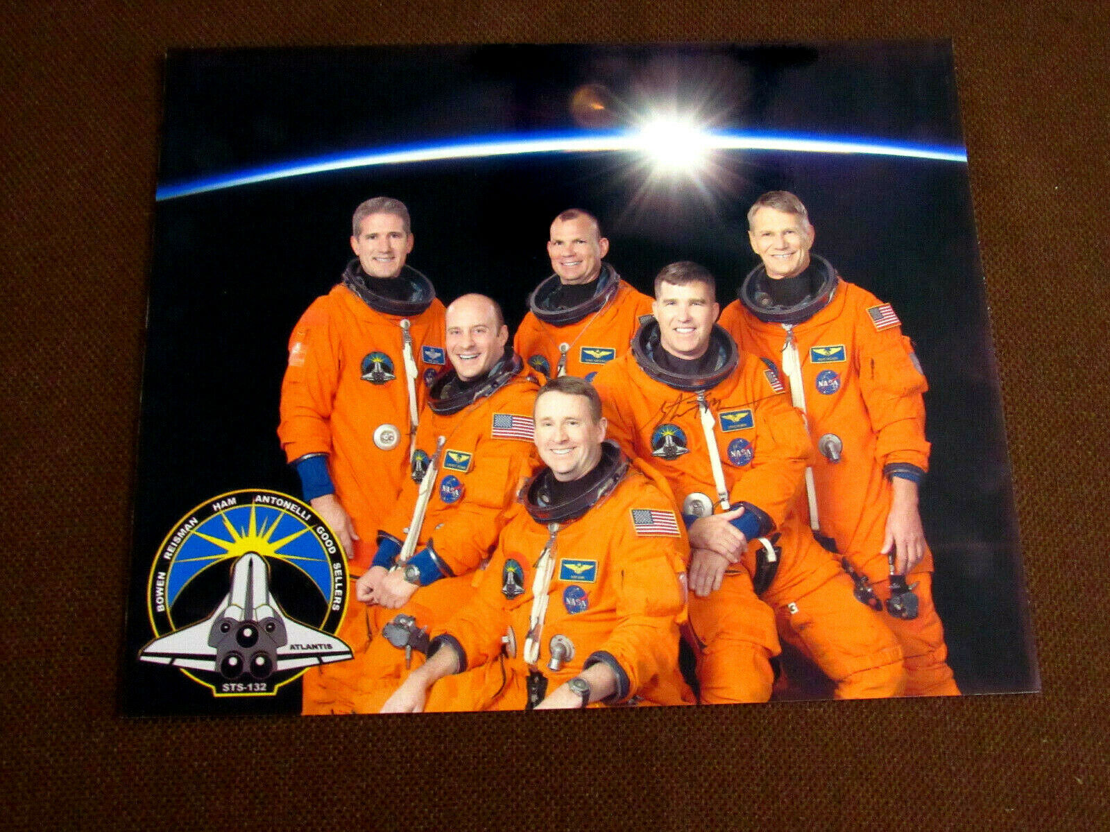  STEPHEN BOWEN STS-132 NASA SHUTTLE ASTRONAUT SIGNED AUTO HP COLOR 10 X ... - $69.29