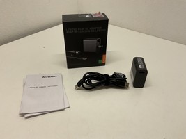Lenovo Travel AC Adapter Black GX20K15992 - £15.72 GBP
