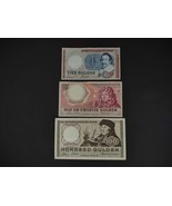 Netherlands gulden banknotes from the 1950s, just after WW2 - $129.93 CAD