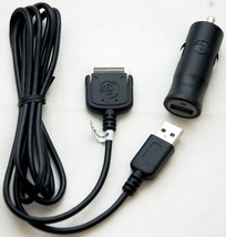 OEM TomTom GO 740 USB Data Sync Transfer Cable + Car Charger 750 550 940... - $37.56