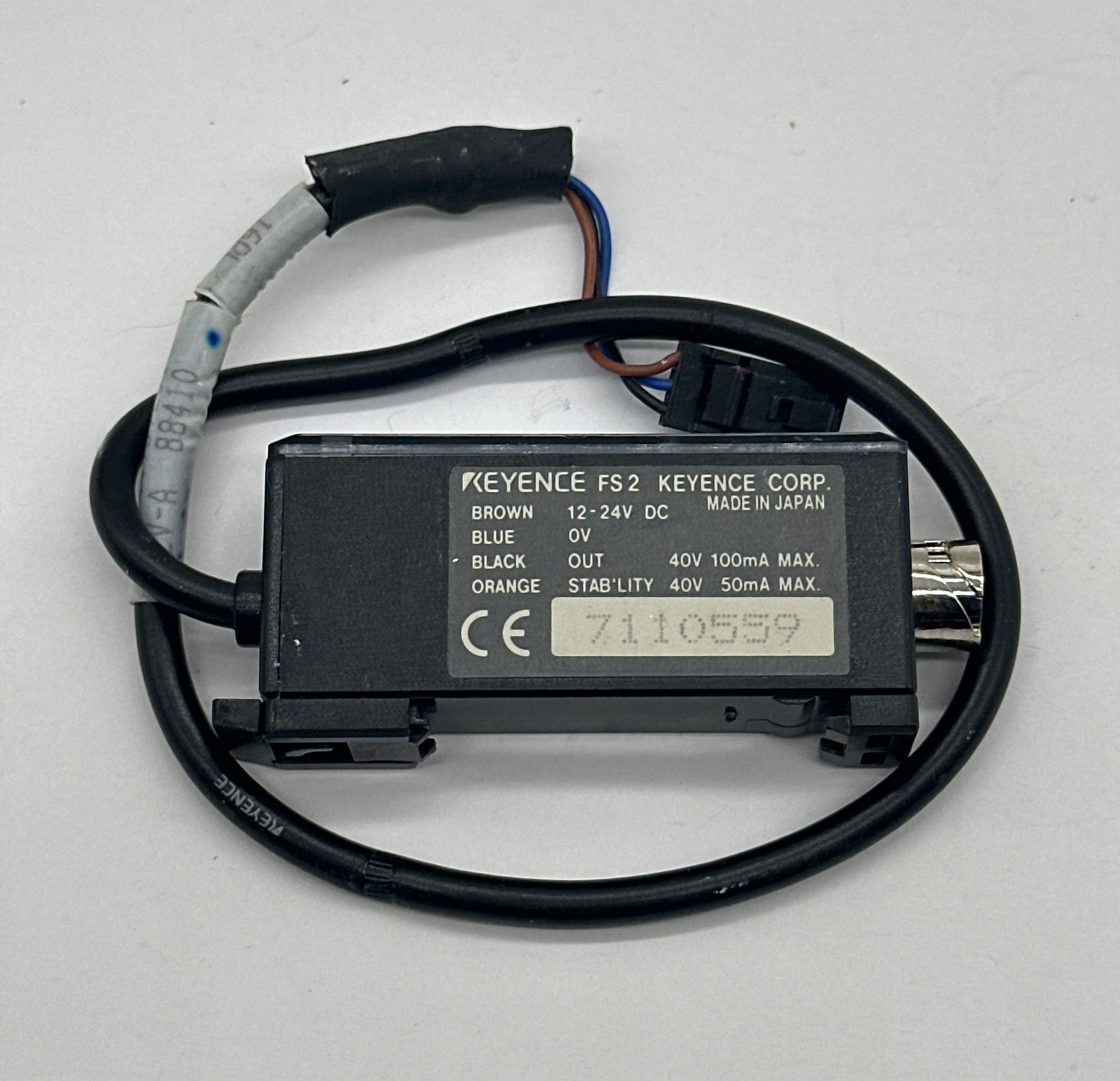 Keyence FS2-60 Fiber Amplifier Photoelectric Sensor  - $8.50