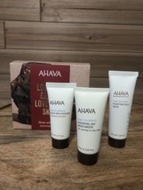 AHAVA Naturally Replenished Trio Gift Set Mud Mask, Moisturizer &amp; Replen... - £13.59 GBP