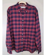 The Normal Brand Shirt Mens Large Multicolor Plaid Button Flannel Long S... - €18,17 EUR