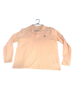 Lacoste Classic Fit US L Izod Pink Mens Long Sleeve Golf Alligator Polo ... - $28.49