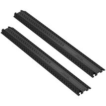 VEVOR 2pcs Cable Protection Ramps, 2000lbs Per Axle, Durable Cord Safety... - $23.99