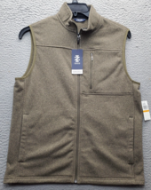 IZOD Golf Performance Vest Men Small Multi Comfort Stretch Sleeveless Zi... - $34.46
