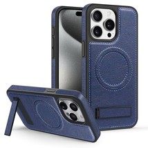 eprodeallsaperecommen For iPhone 16 PRO (Color: BLUE) Trendy Leather Fli... - $833.04 MXN
