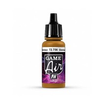 Vallejo Game Air 17 ml Acrylic Paint - Glorious Gold  - $12.00