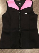 Fit 4 Med W/ Zipper Neoprene Vest Black W/pink New - £7.90 GBP