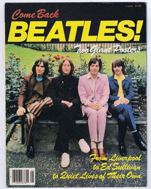 Primary image for ORIGINAL Vintage 1980 Come Back Beatles Magazine