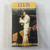 Elvis - Aloha From Hawaii (VHS) 30 of Elvis Greatest Hits Color/75 Minutes - £3.71 GBP