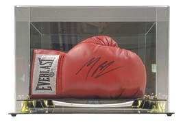 Michael B Jordan &quot;Creed&quot; Signed Red Right Hand Everlast Boxing Glove BAS w/ Case - £305.60 GBP