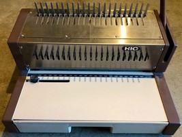 HIC HPB-210 Manual Comb Binding Machine With Instructions - $44.99