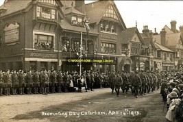 rp13919 - Recruiting Day at Caterham 1915 , Surrey - print 6x4 - $3.00