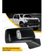 For 2019-2024 Chevy GMC Silverado Sierra Right Side Mirror W/ Blind Spot... - $109.42 CAD