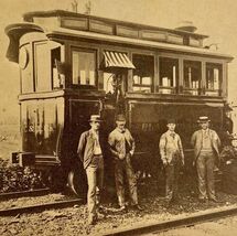 1961 Black Diamond Inspection Engine Pay Car Train Railroad Print Card DWO5 - $48.79 CAD