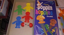 N 1968 Poppin Hoppies Board Game by Ideal in Original Box NOT COMPLETE - £21.35 GBP