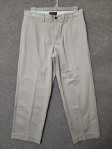 Eddie Bauer Dress Pants Mens 34x30 Beige Wrinkle Stain Resistant Relaxed... - £15.42 GBP
