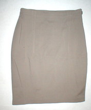 New Womens Designer T Alexander Wang M NWT Skirt Pencil Brown Side Zippe... - $198.00