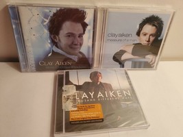 Lot de 3 CD Clay Aiken : Joyeux Noël, mille façons différentes - £7.23 GBP