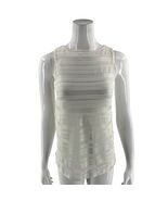 White House Black Market Womens Sleeveless Top Size XS Layered Sheer Ove... - $535.71 MXN
