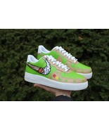 Custom RAW Green Air Force 1s Smoker Edition - Mens Womens Smoke Air For... - $224.99