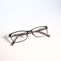 Design optics by foster grant 52-16 140 +3.00 eyeglasses browline frame N9 - $16.34