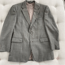Jos A Bank Green Glenn Plaid Sport Coat 44L - $43.20