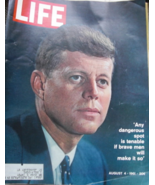 .  Life Magazine, August 4, 1961. Cover: John F. Kennedy, Back Cover: Co... - $75.00