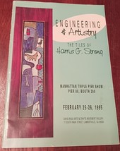 ENGINEERING &amp; ARTISTRY: TILES OF HARRIS G. STRONG *OUT OF PRINT* EXHIBIT... - $195.00