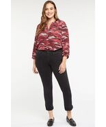 NYDJ Plus Sheri Slim Ankle Cuff Jeans in Trinity, 16 W - $53.46
