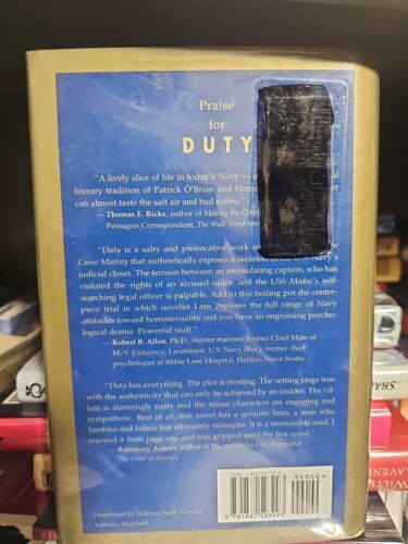 Duty : A Novel by Jim R. Lane (1999, Hardcover) Item image 2