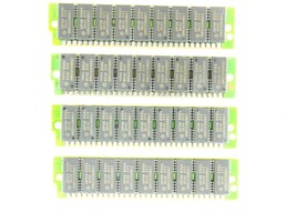 4x 4MB 30-Pin 70ns 9-Chip Parité Fpm Mémoire Simms 16MB Apple Macintosh II - £55.15 GBP