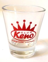 Club Keno Missouri Lottery 2.25&quot; Collectible Shot Glass - $9.41